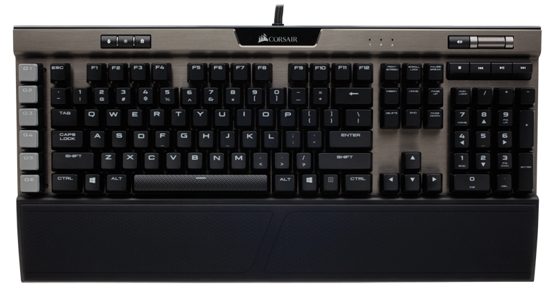 Keyboard Corsair K95 RGB Platinum Mechanical Cherry MX Speed Gunmental LE (CH-9127114-NA) _919KT